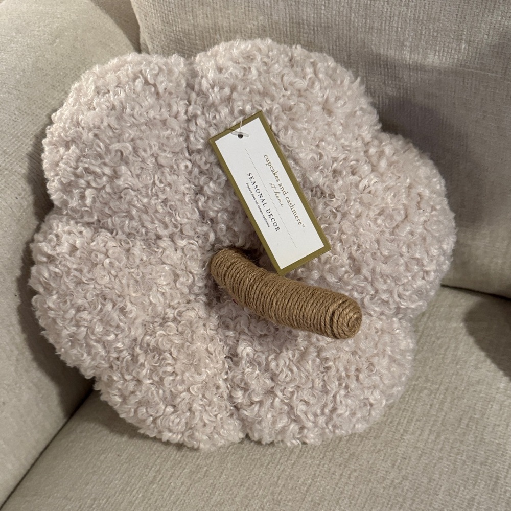 Boucle Pumpkin Pillow